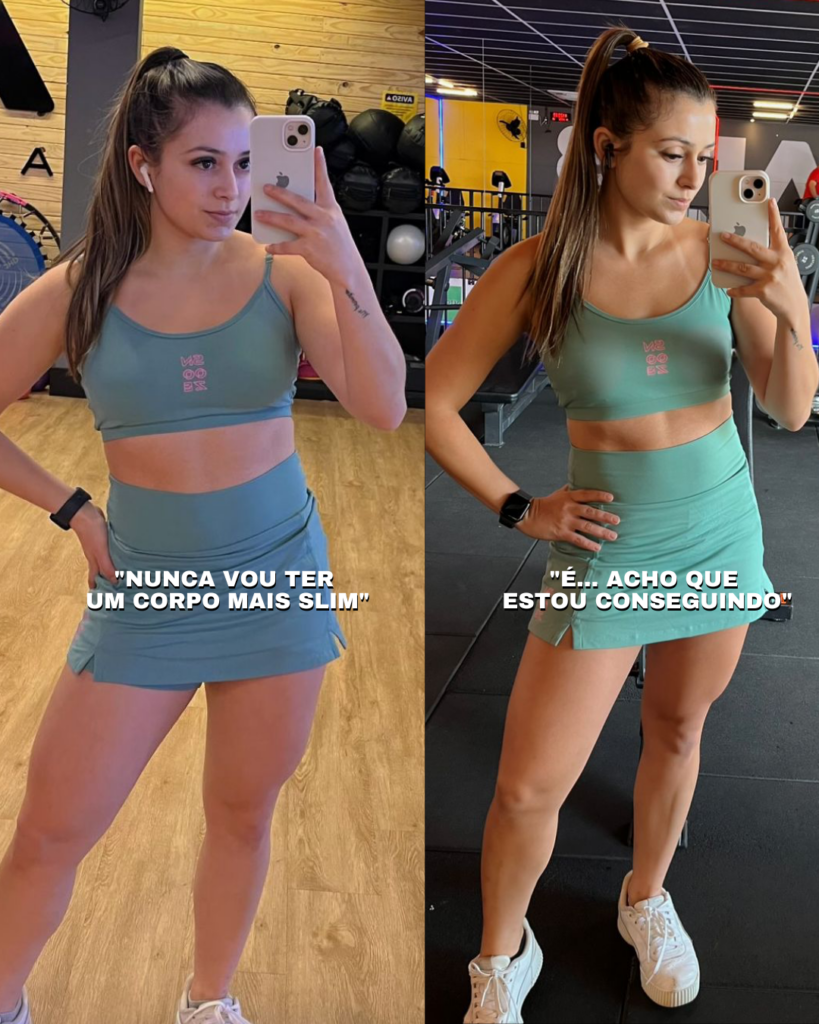 antes e depois laura